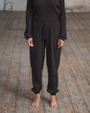 BASERANGE Loose-fitting sports casual pants Made in Portugal BAS-FSPRI000-HEI Black FSP FSPRI000
